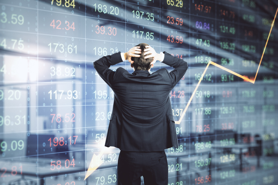 Trader Feeling Stressed Over Stock Market Crash 